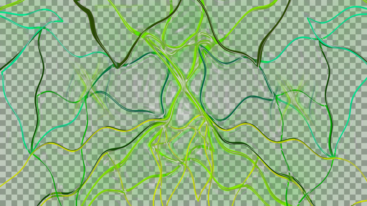 Neon Green Liquid Texture Background | High-Res Abstract PNG