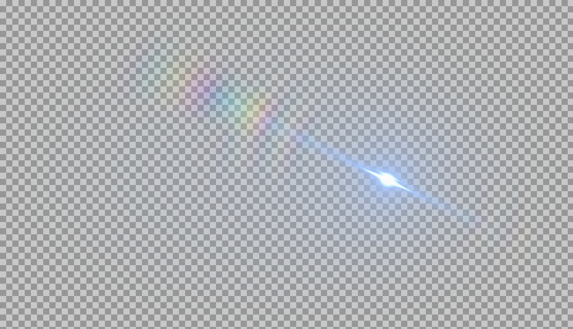 Blue Lens Flare Overlay PNG | Optical Light Beam & Prism Effect...