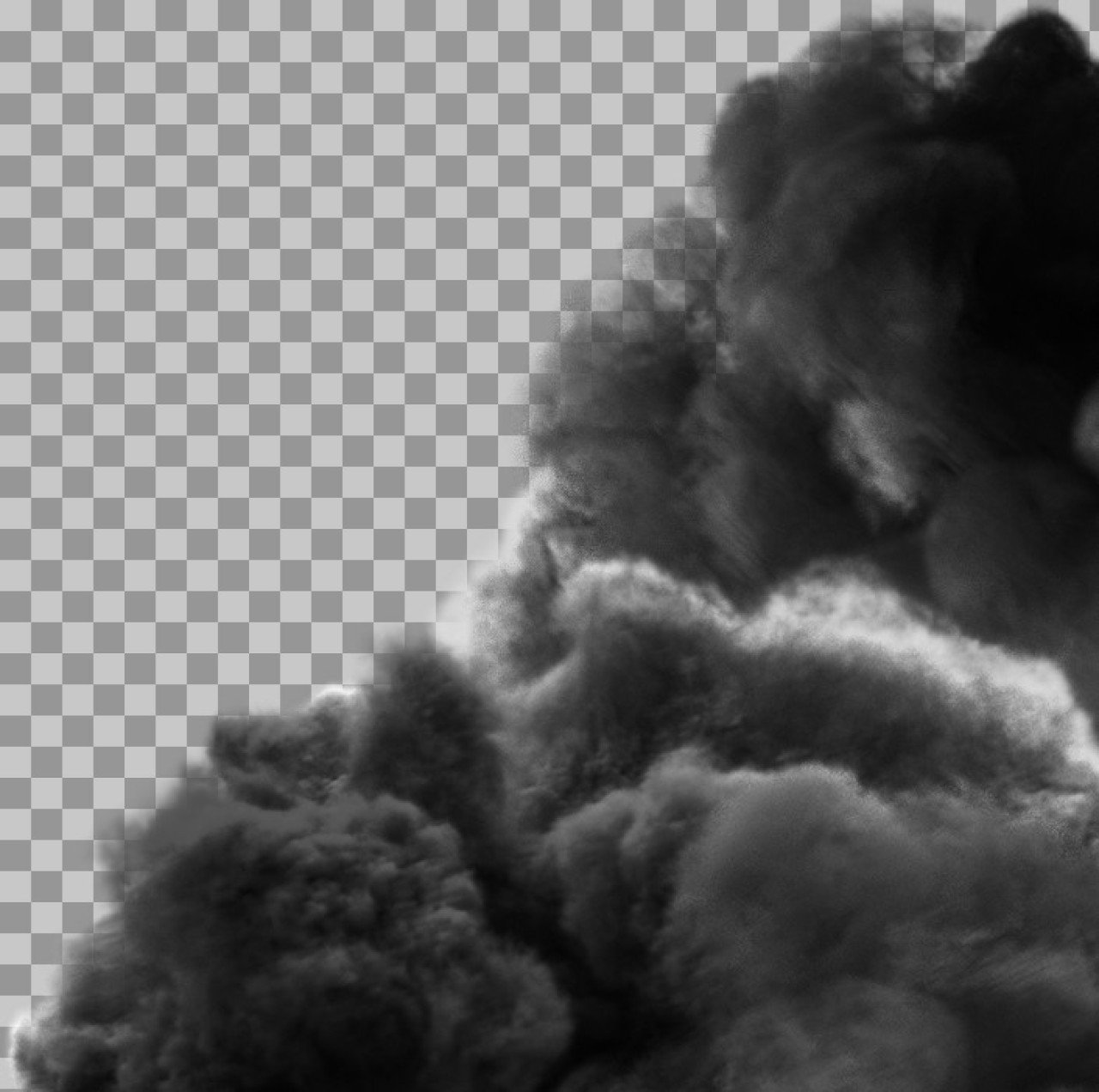 Realistic Black Smoke PNG | Transparent Cloud Overlay Download...