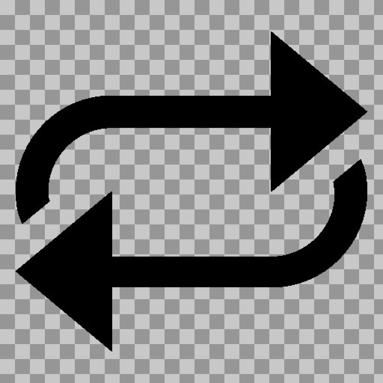 Repeat & Exchange Arrows Icon | Free Transparent PNG...