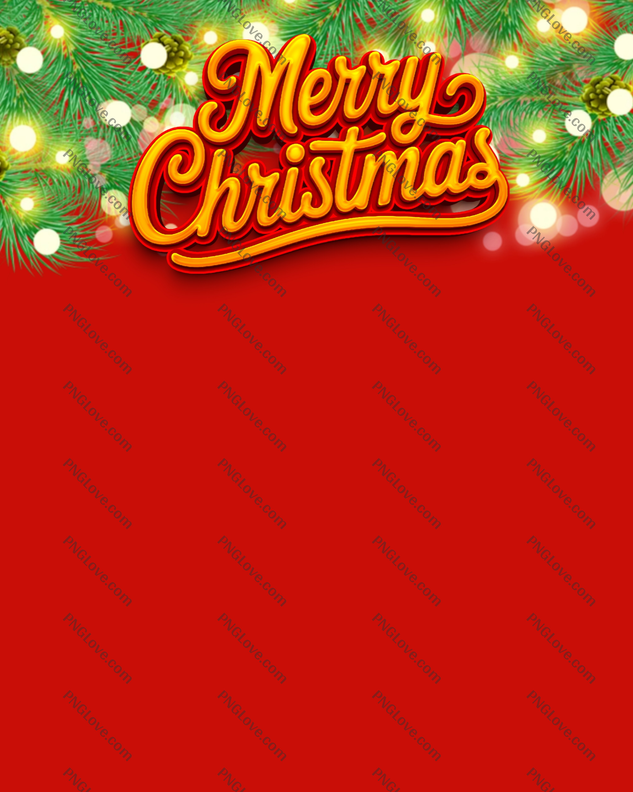 Festive Merry Christmas Background | Free Holiday Template...