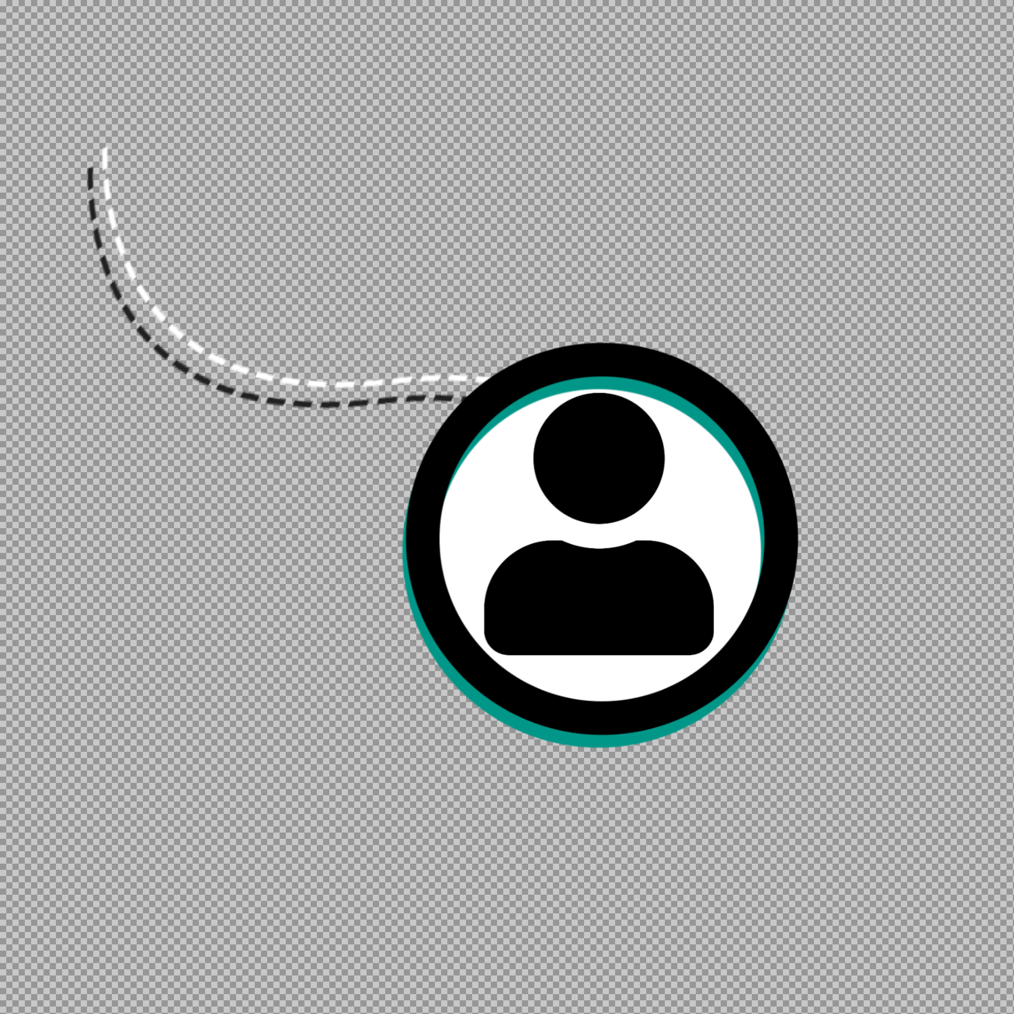 Free User Profile Icon PNG | Modern Avatar Graphic...