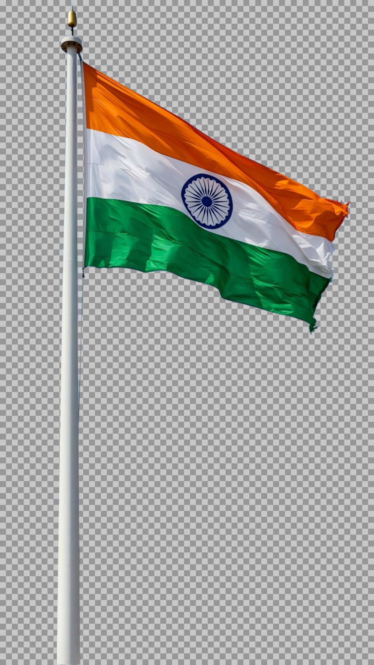 Indian flag PNG transparent background image