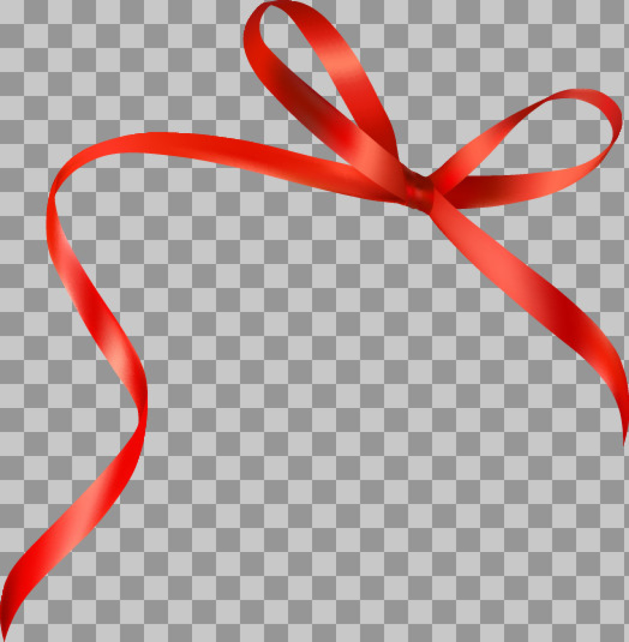Red Ribbon Bow PNG | Free Transparent Corner Clipart...