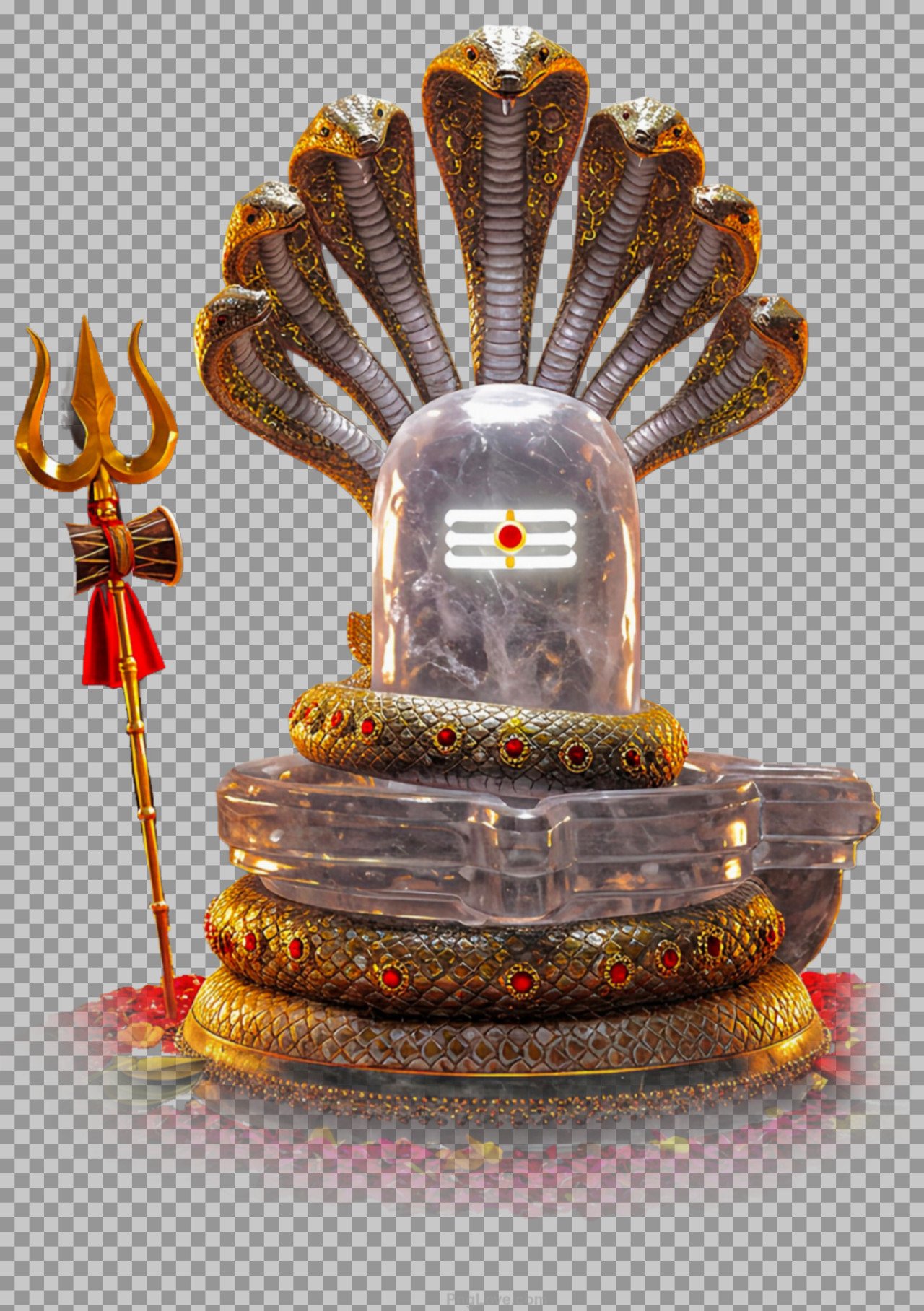 Shivling transparent image HD free download...