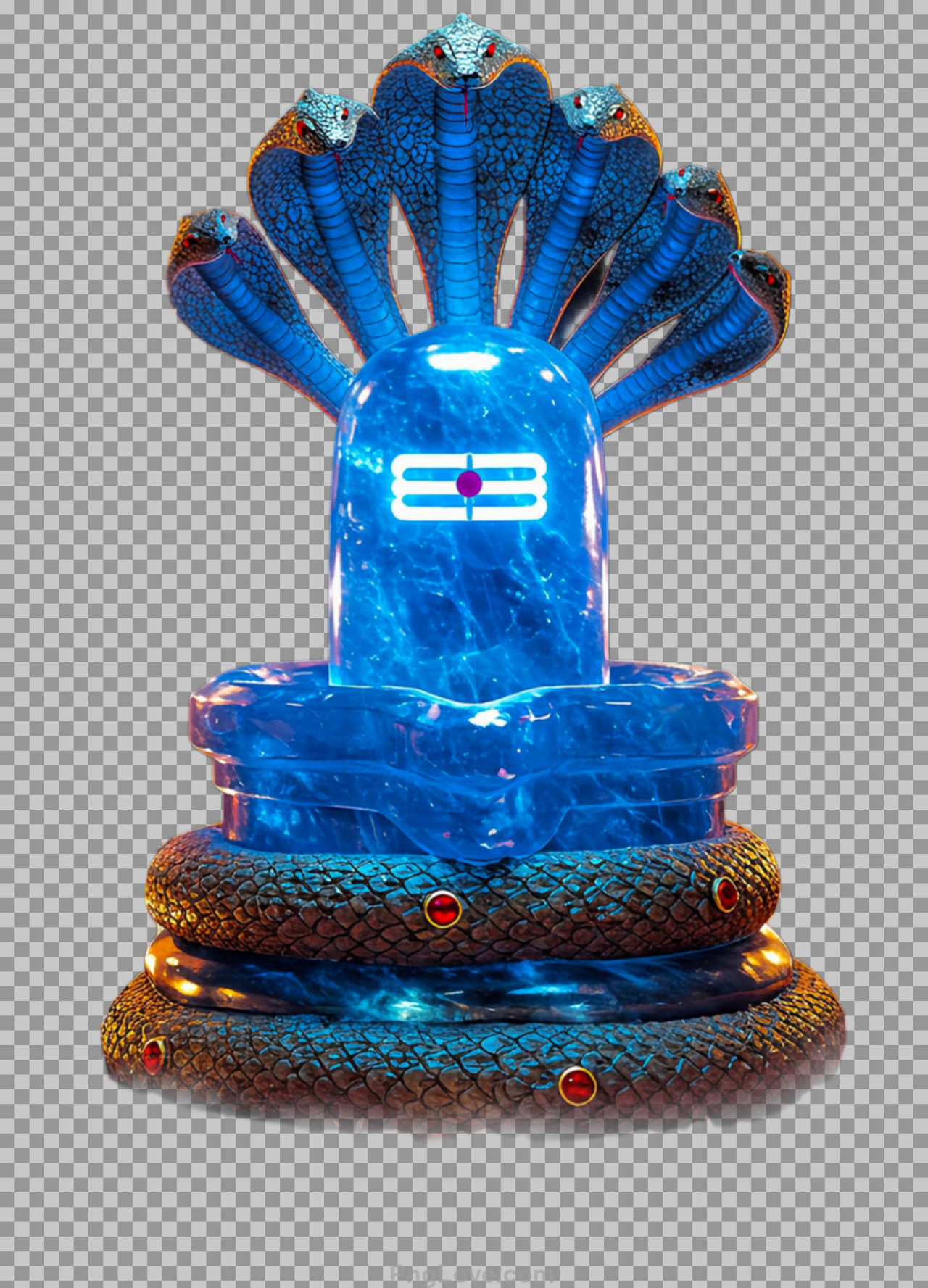 Shivling with snake PNG transparent image free download