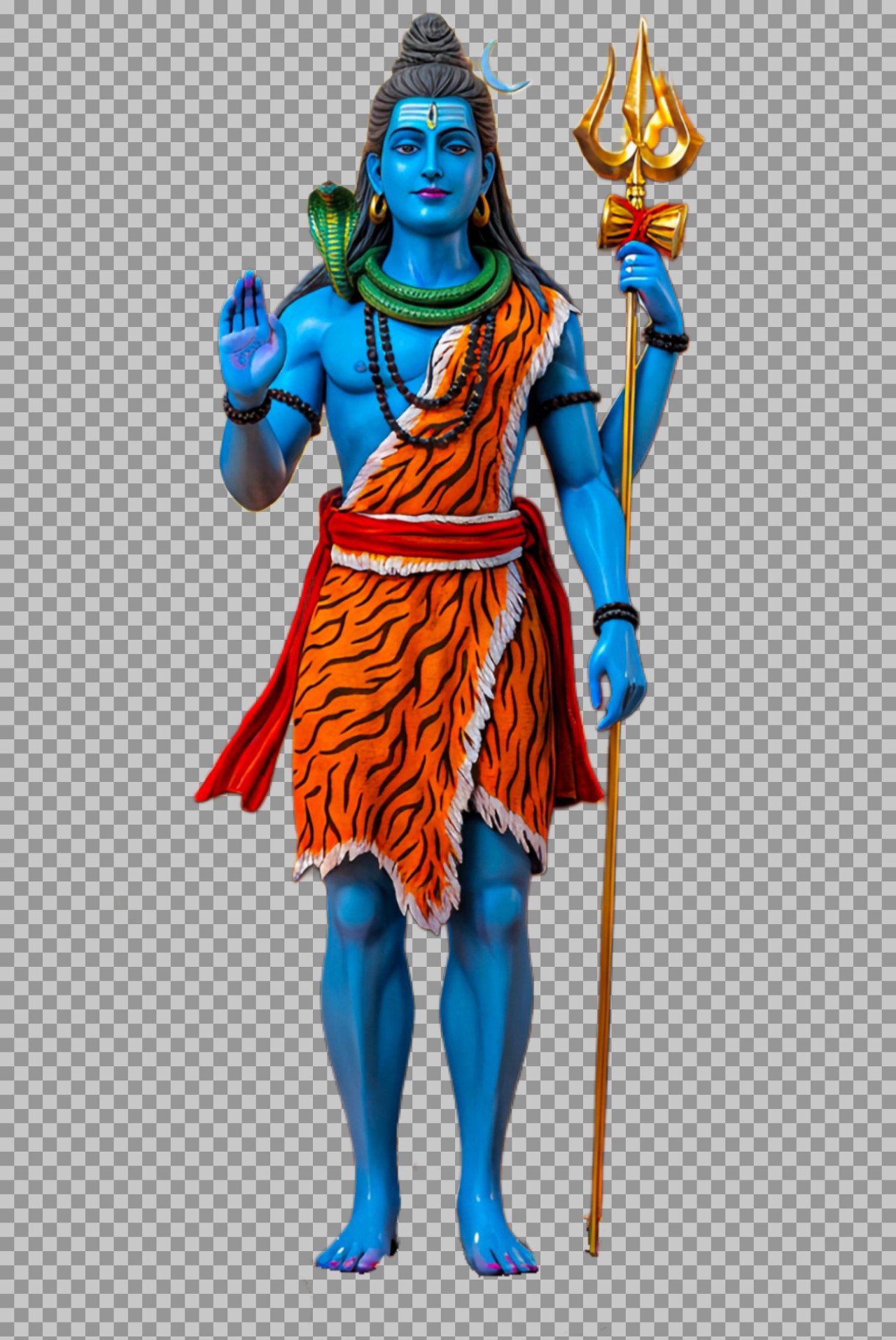 lord shiva standing png image free