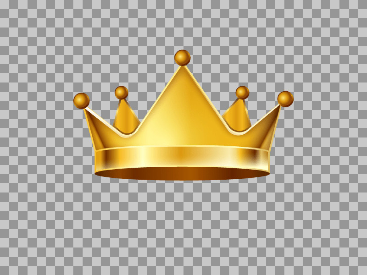 Gold Crown PNG | Free Shiny Royal Icon Download