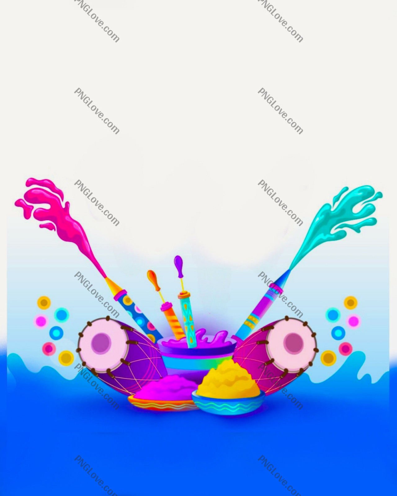 Happy Holi Banner Editing Background | Festive Illustration...