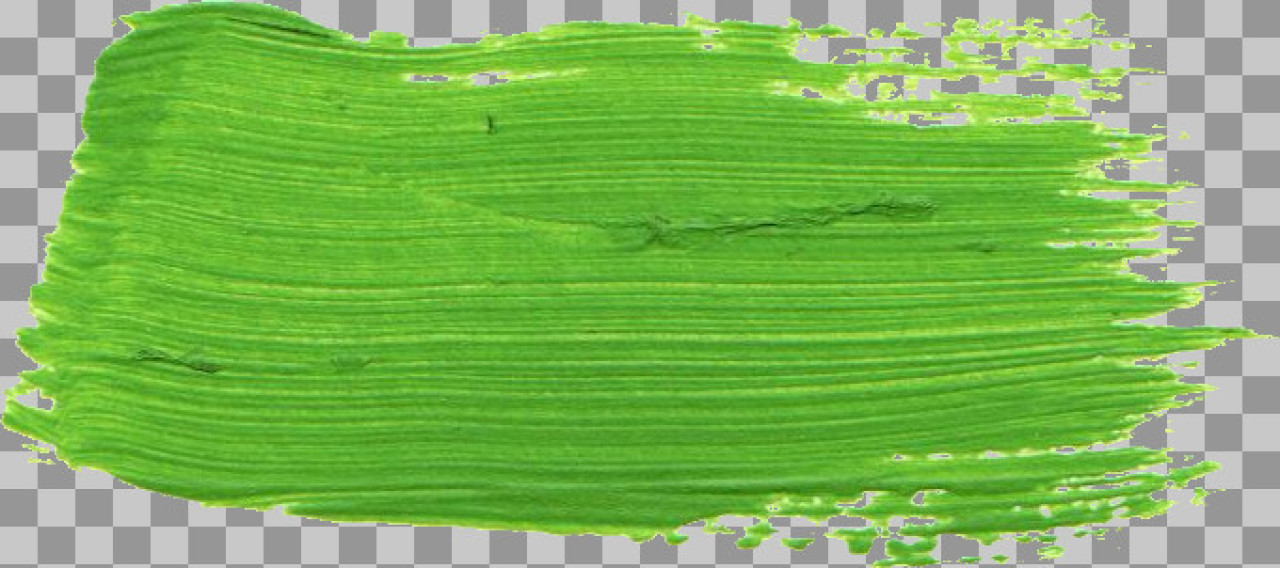 Green Paint Stroke PNG | Free Brush Texture Image