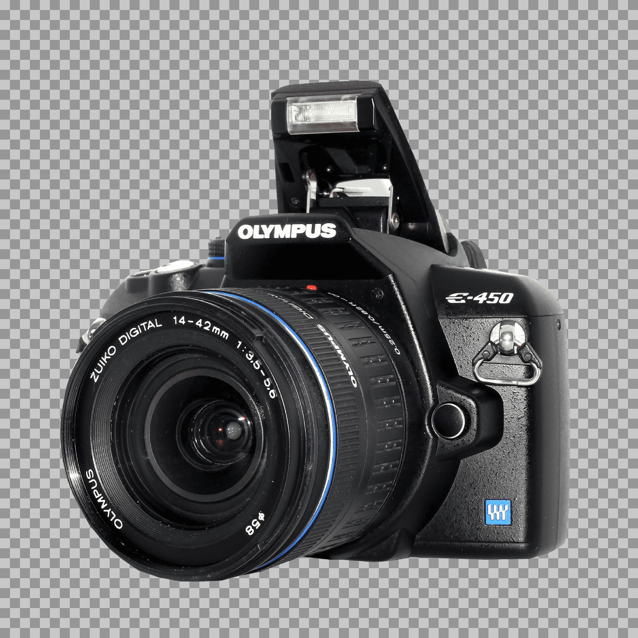 Olympus E-450 DSLR Camera PNG | Isolated Photo...