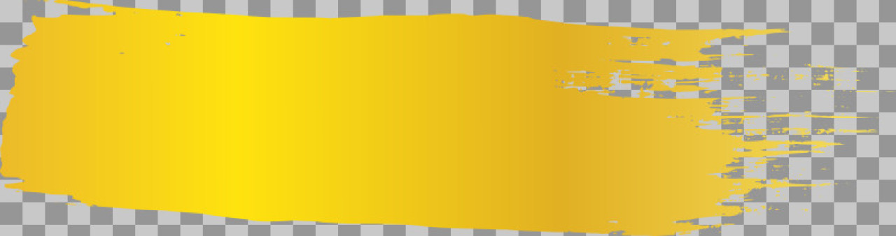 Golden Brush Stroke PNG | Grunge Texture Design Element