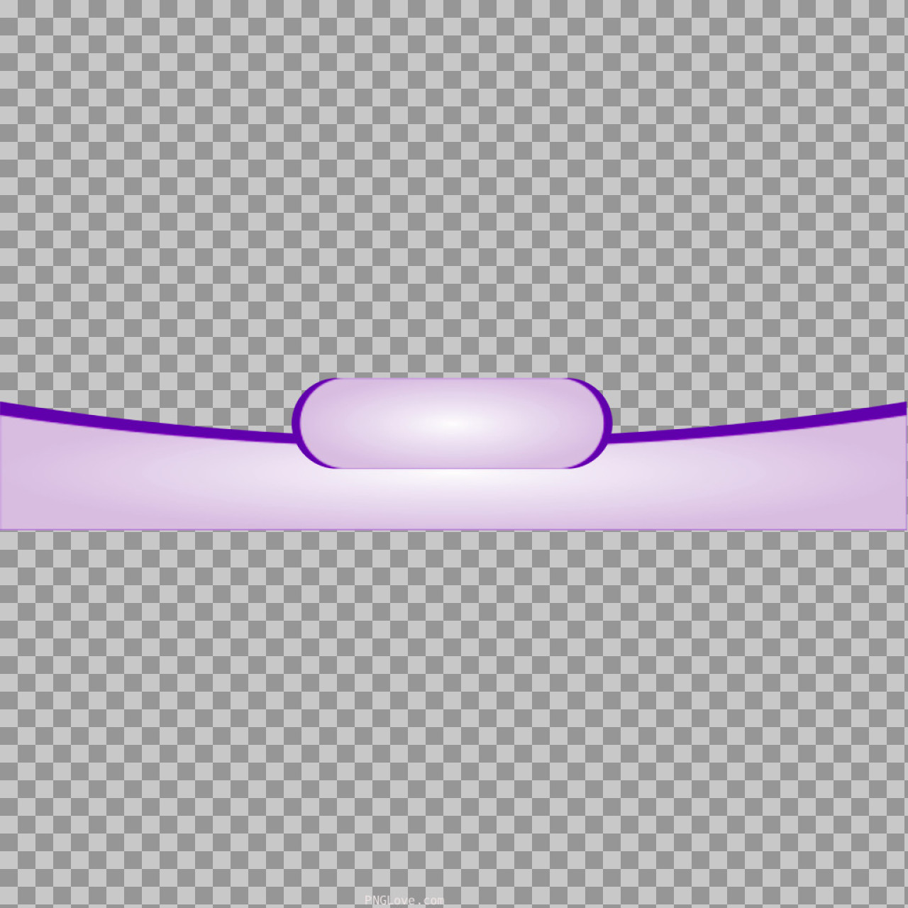 Purple Web Banner PNG | Header & Label Clipart