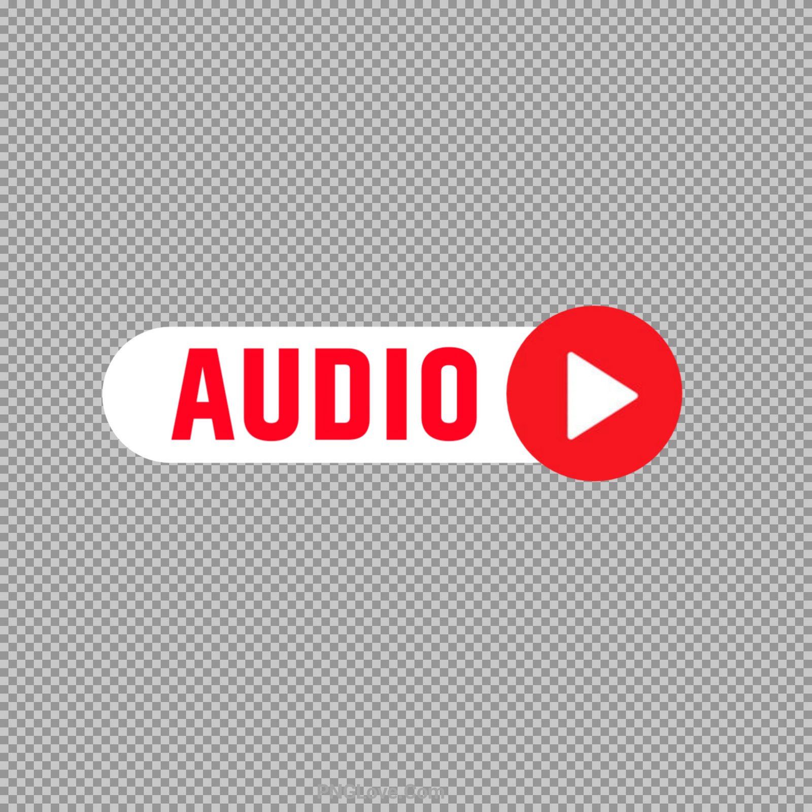 Audio song logo with YouTube PNG image download