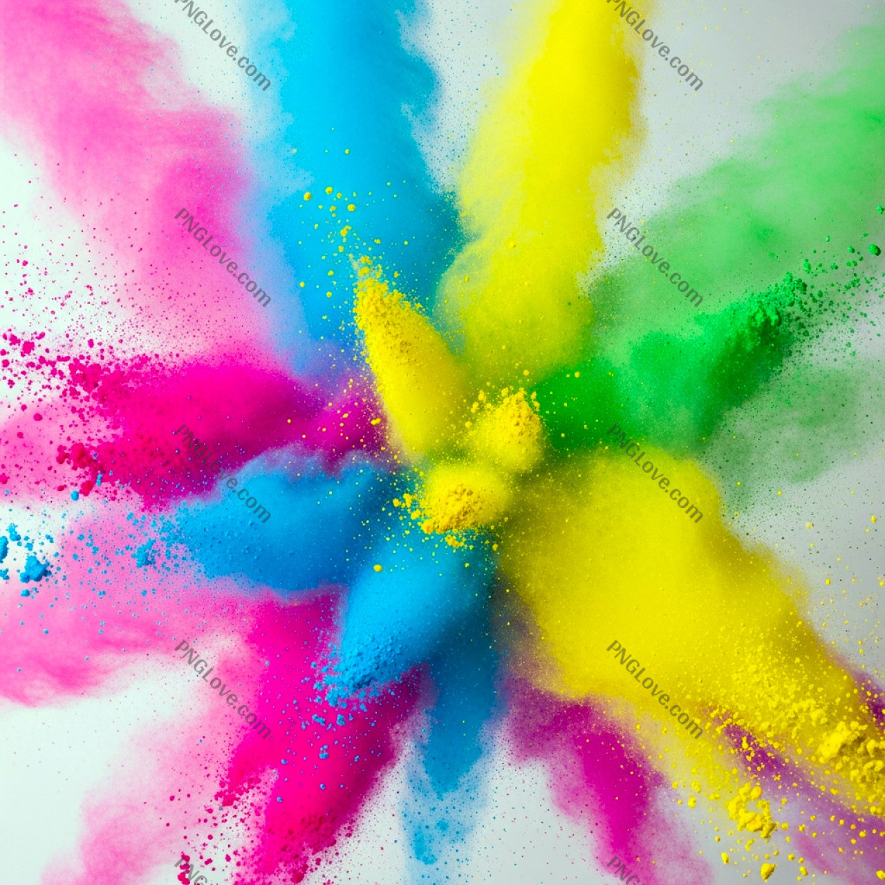 Holi Color Powder Explosion | Free HD holi Editing Background