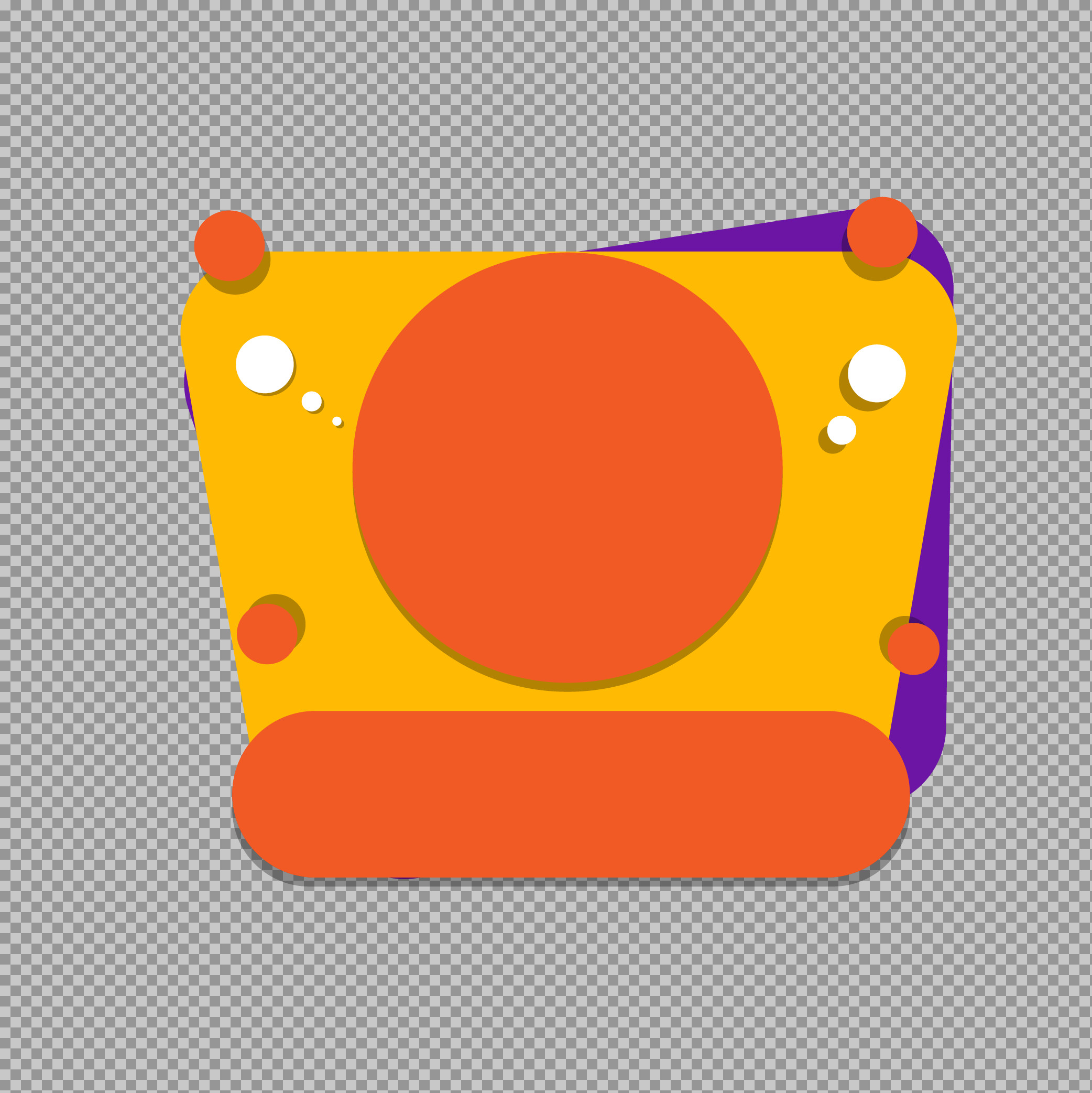 Free Abstract Text Box PNG | Modern Social Media Frame...