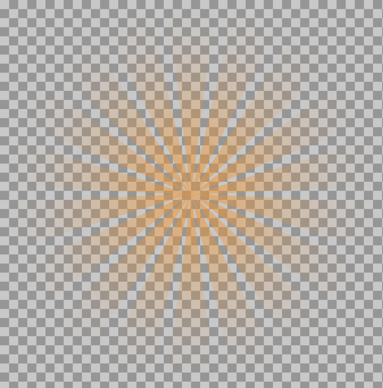 Abstract Orange Sunburst Graphic | Radial Wheel Pattern...