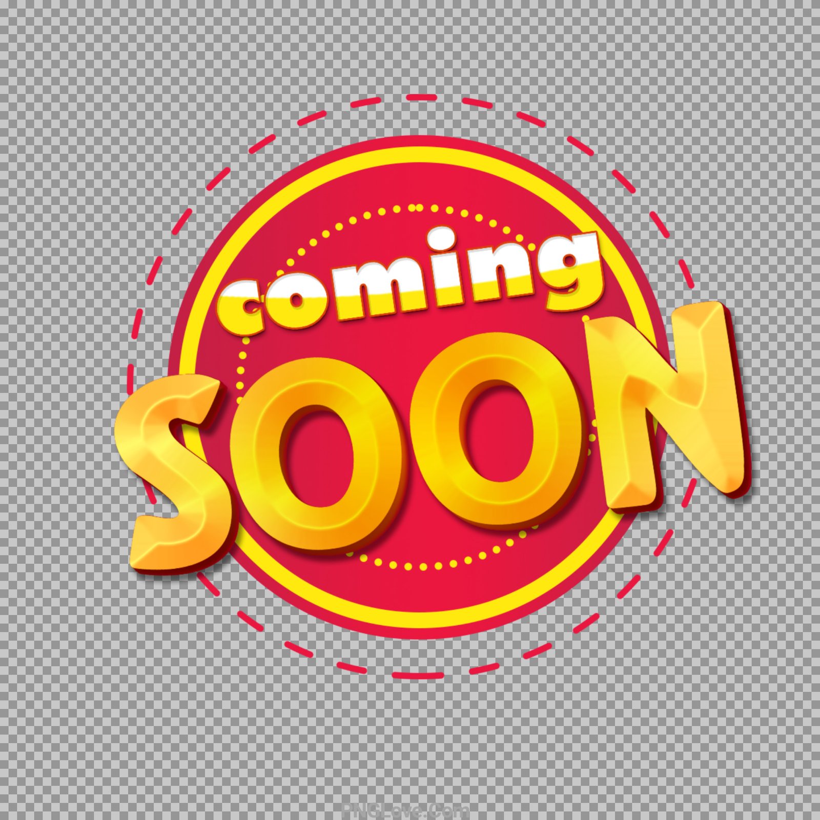 Coming soon logo PNG image download
