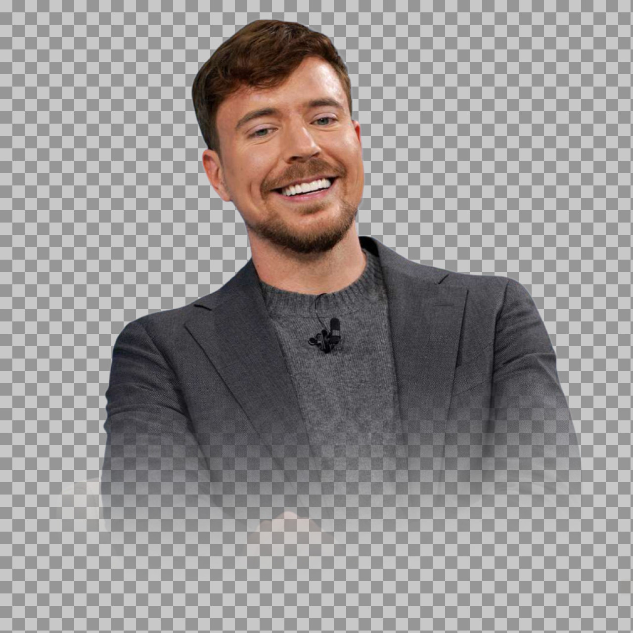 MrBeast Smiling Transparent PNG | High-Quality Jimmy Donaldson Cutout