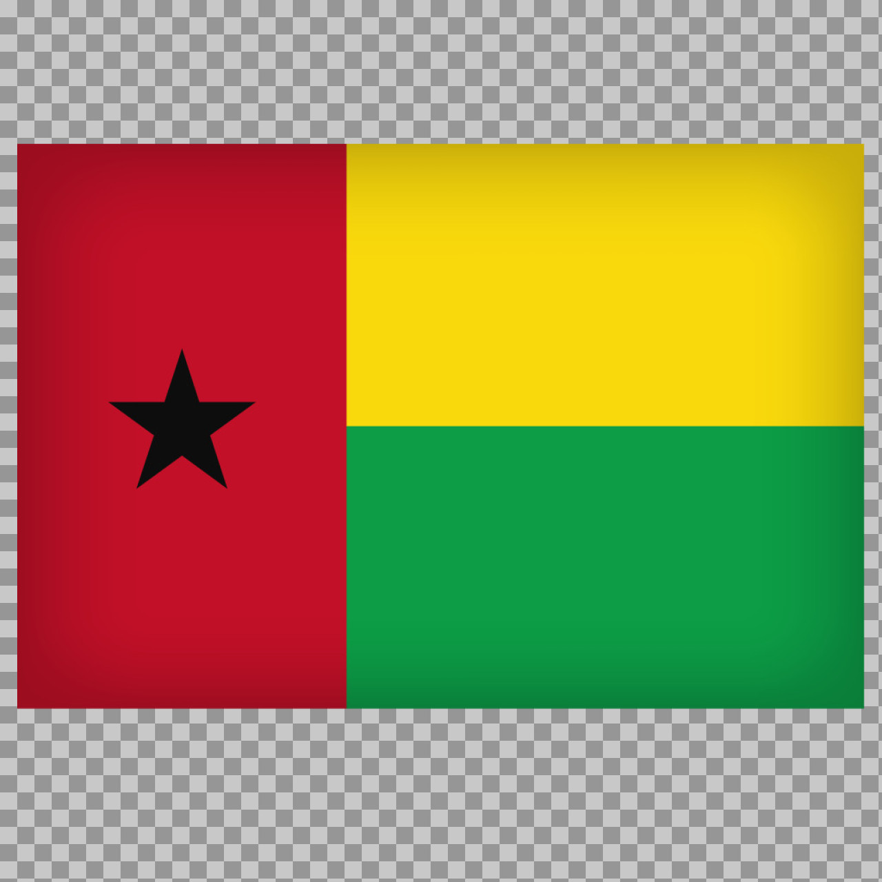 Flag of Guinea-Bissau PNG Image | National Symbol...