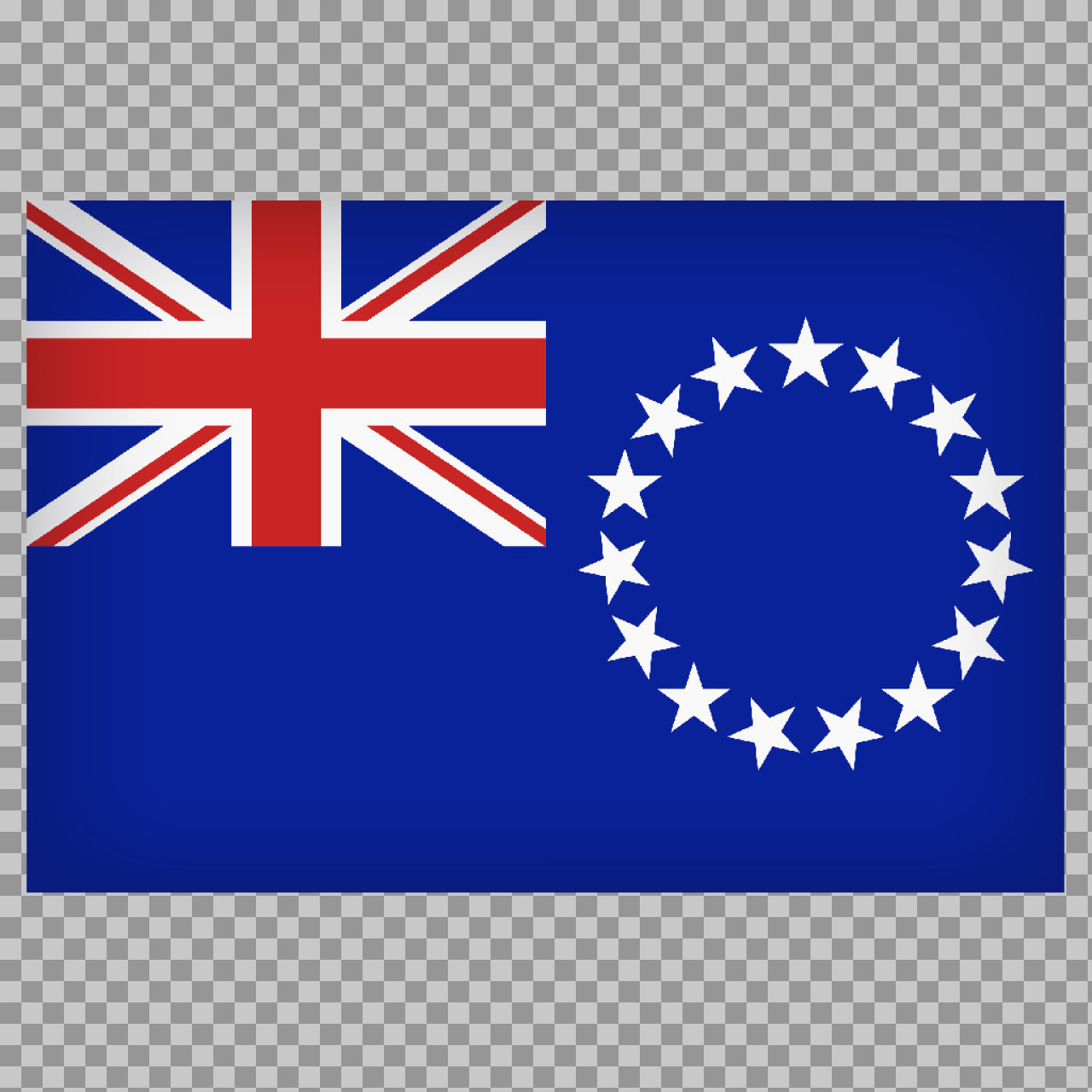 Flag of the Cook Islands PNG Image | National Symbol of Polynesia...