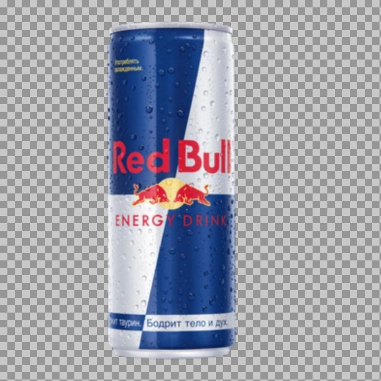 Ice-Cold Red Bull Energy Drink Can | Refreshing Beverage