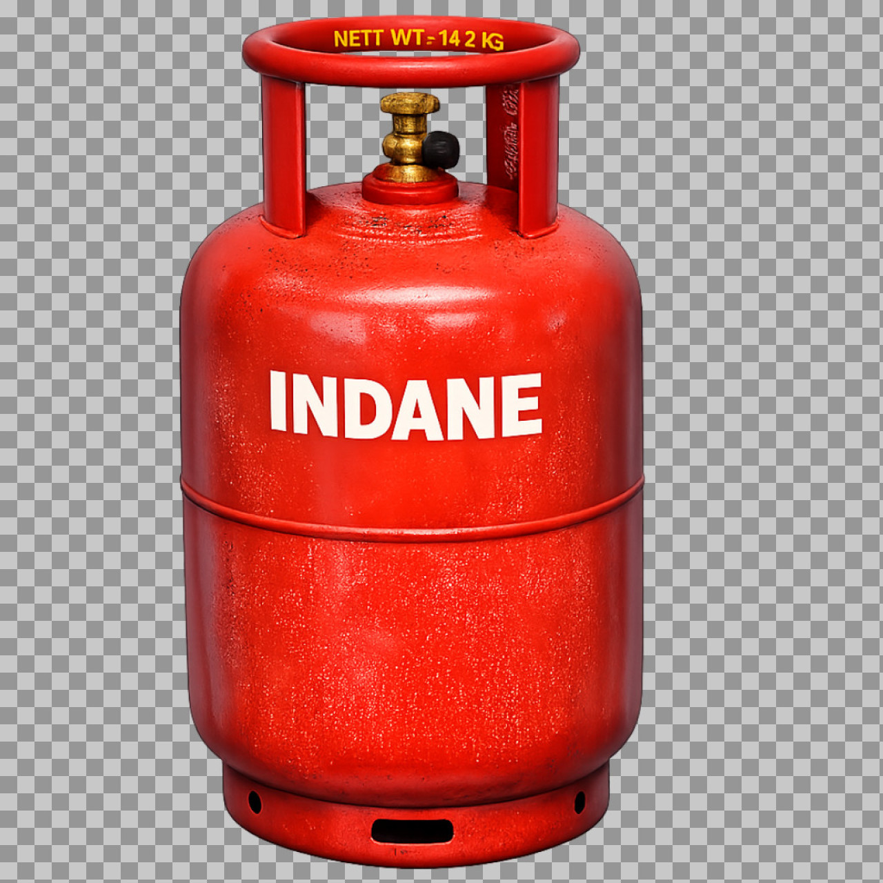 Indane 14.2 kg Gas Cylinder PNG | Domestic LPG Tank