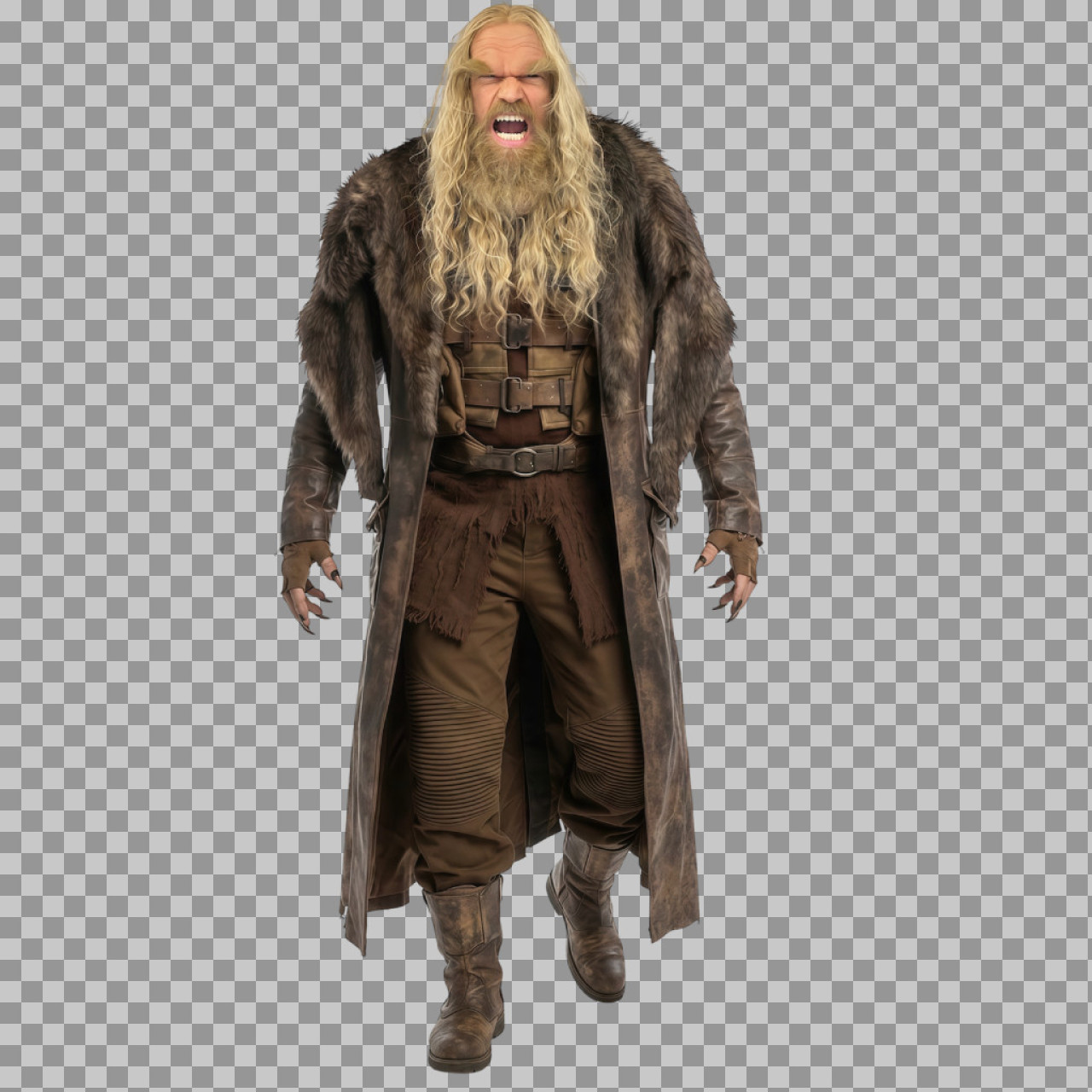 Sabretooth Roaring PNG Image | X-Men Villain...