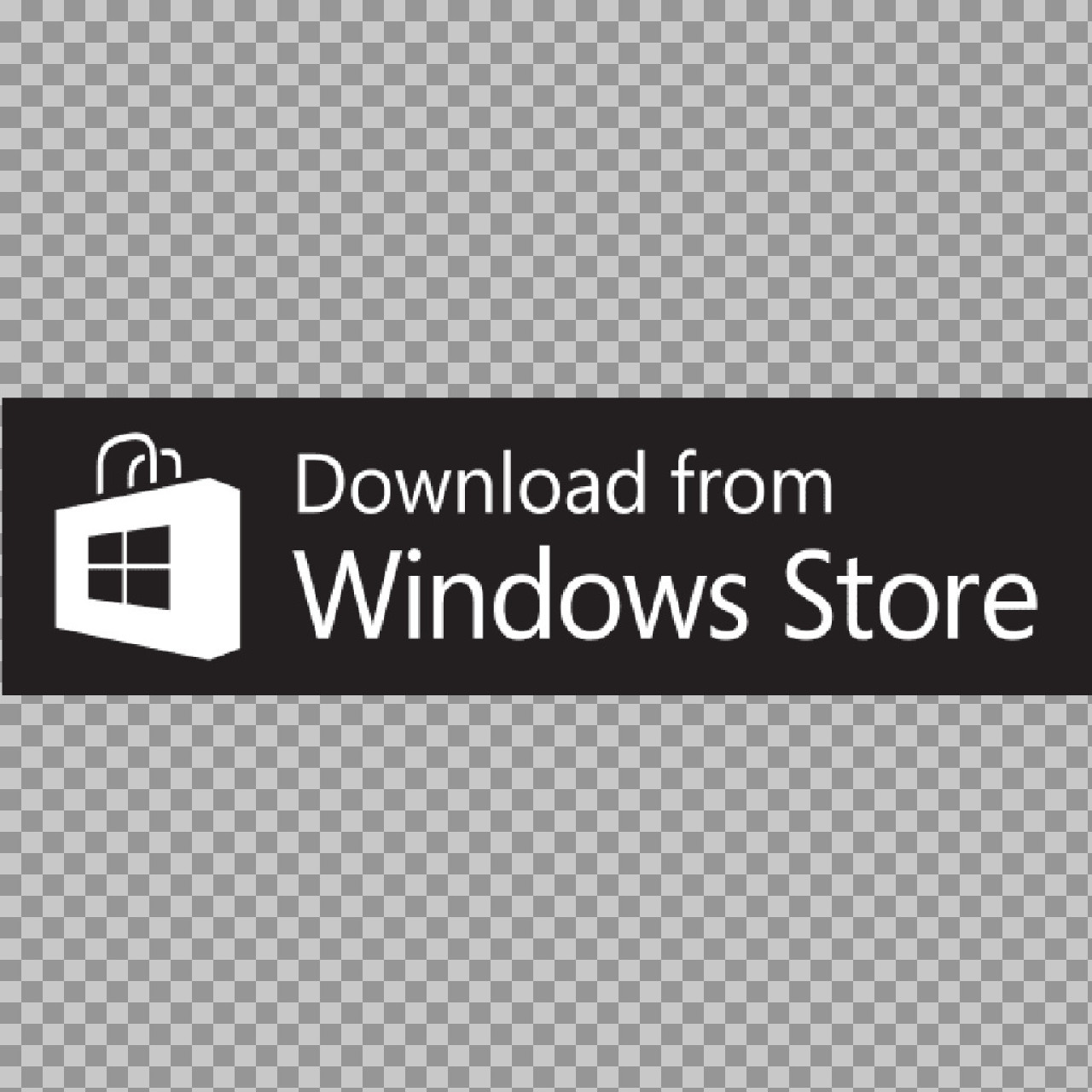 Download from Windows Store Badge PNG | Free Transparent Logo