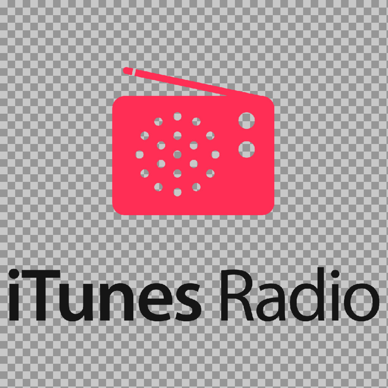 iTunes Radio Logo | Free Transparent PNG Download