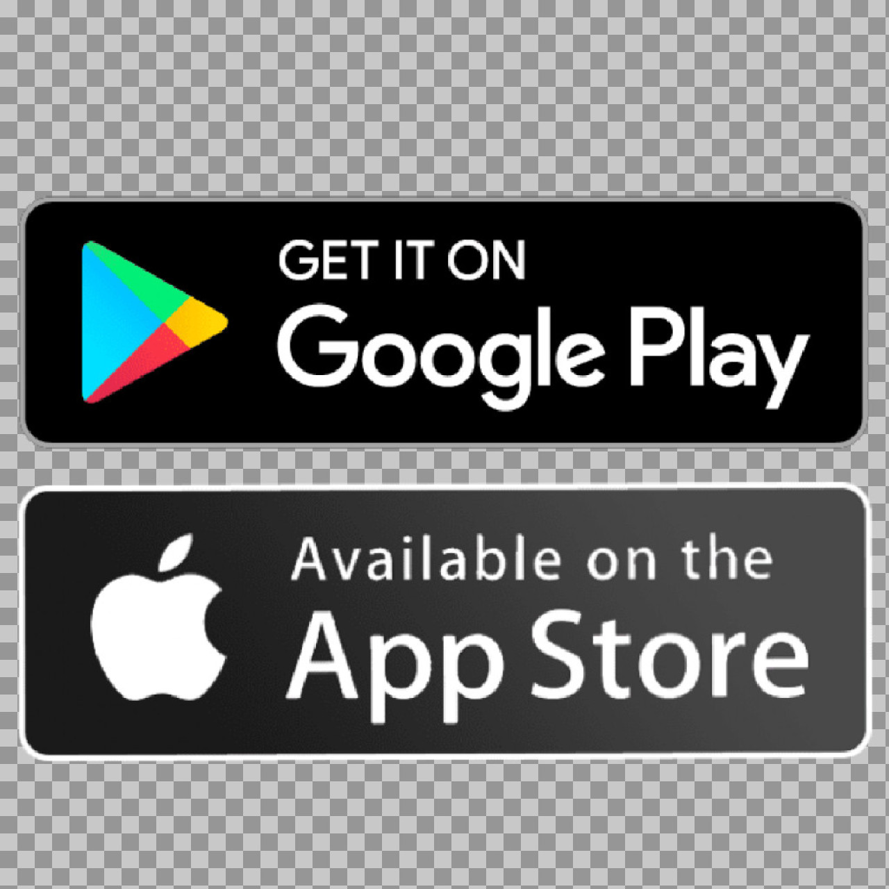 Google Play & App Store Badges | Free Download Button PNG