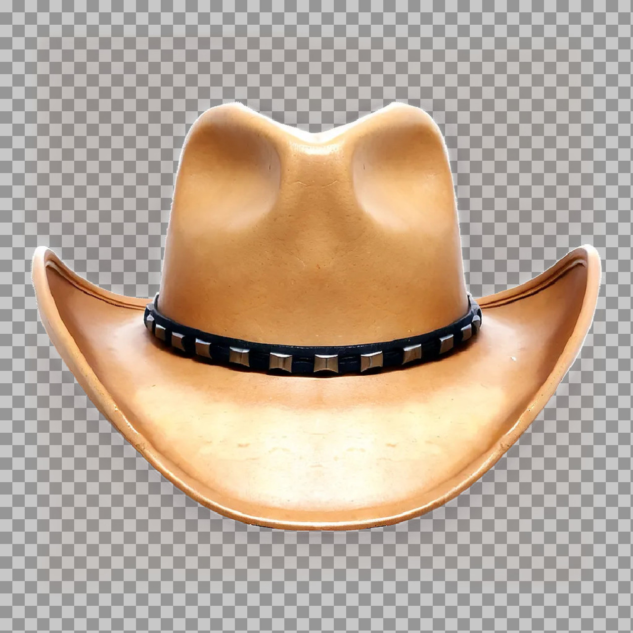 Classic Beige Cowboy Hat PNG for Western Design