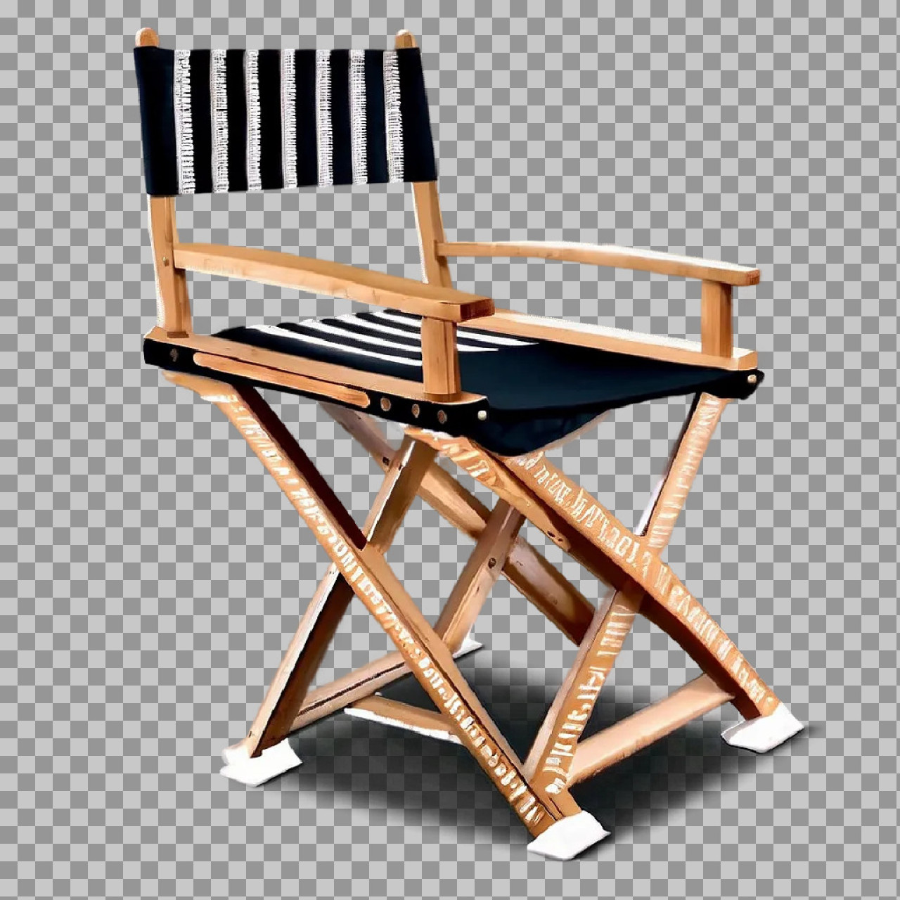 Director Chair PNG Transparent Background | Film Set Chair Image