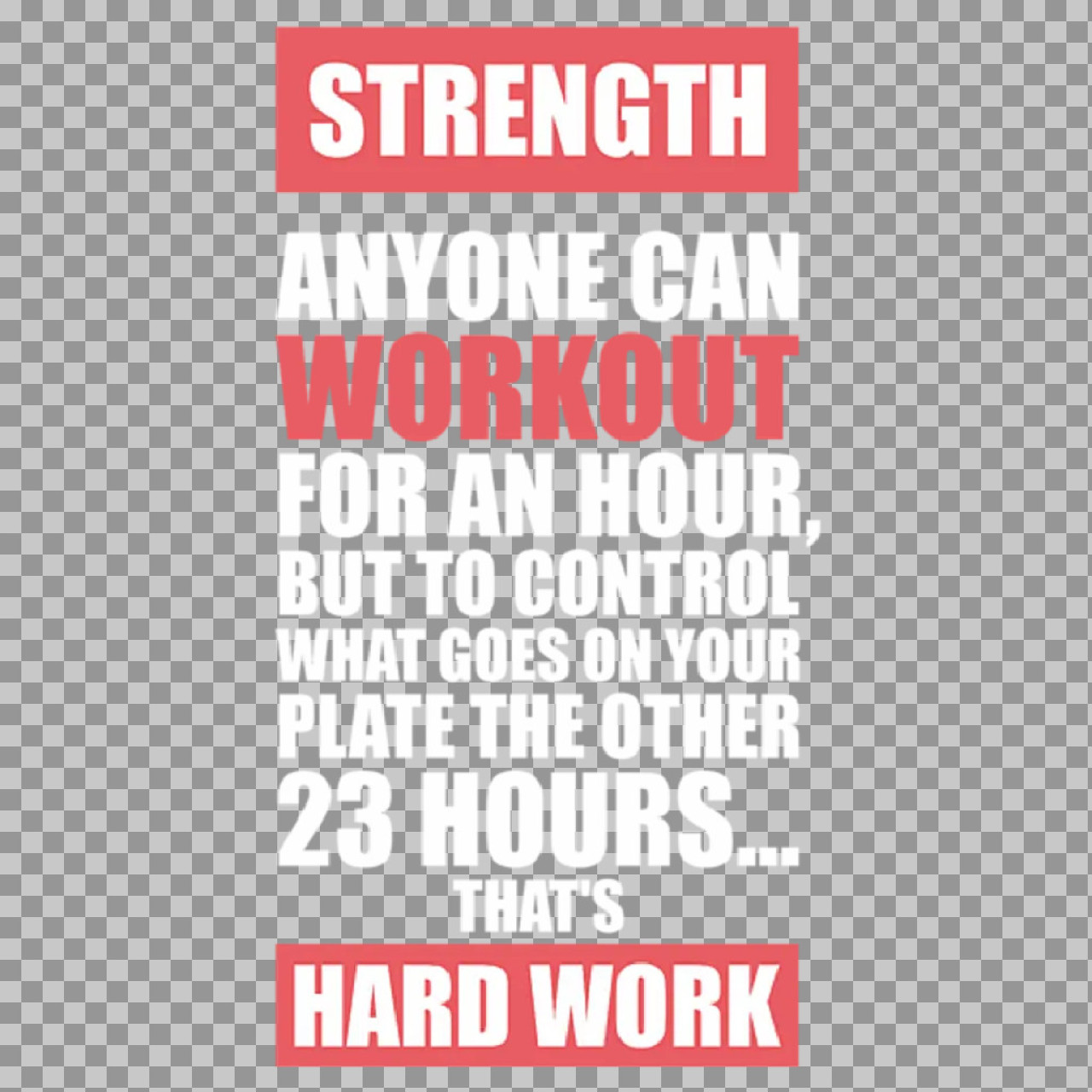 Fitness Motivation: Why Nutrition is the Real Hard Work...