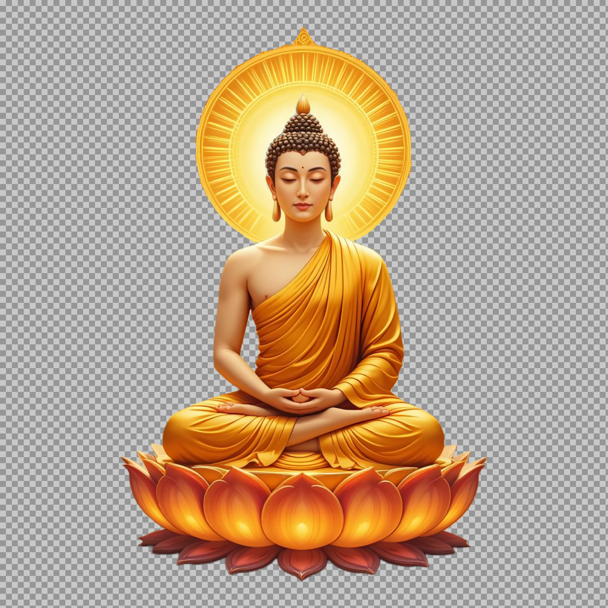 Buddha Purnima PNG image download...