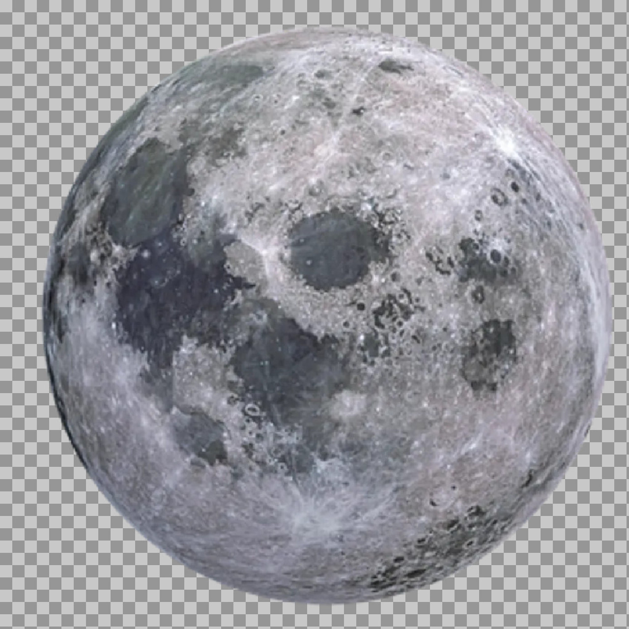 Realistic Full Moon PNG | High-Resolution Transparent Space Clipart...