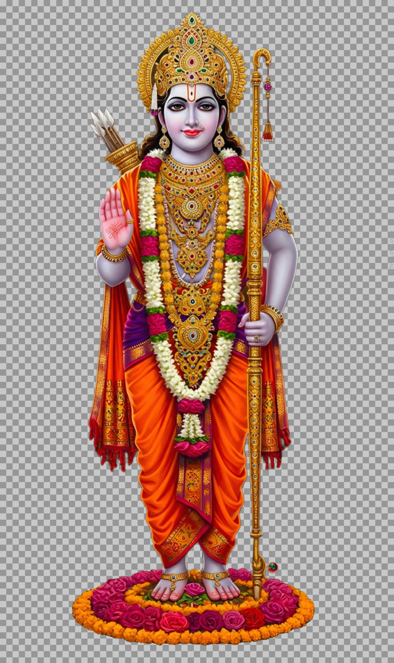 Little Lord Shree Ram PNG transparent image free