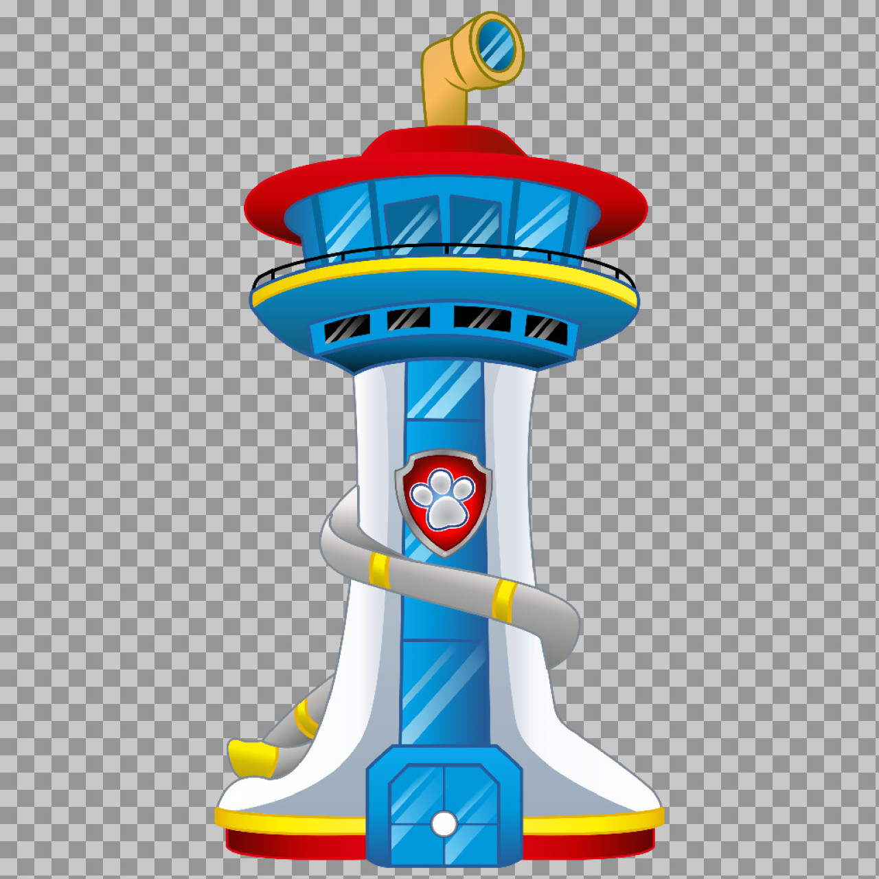 PAW Patrol Lookout Tower PNG | Free Transparent Clipart...