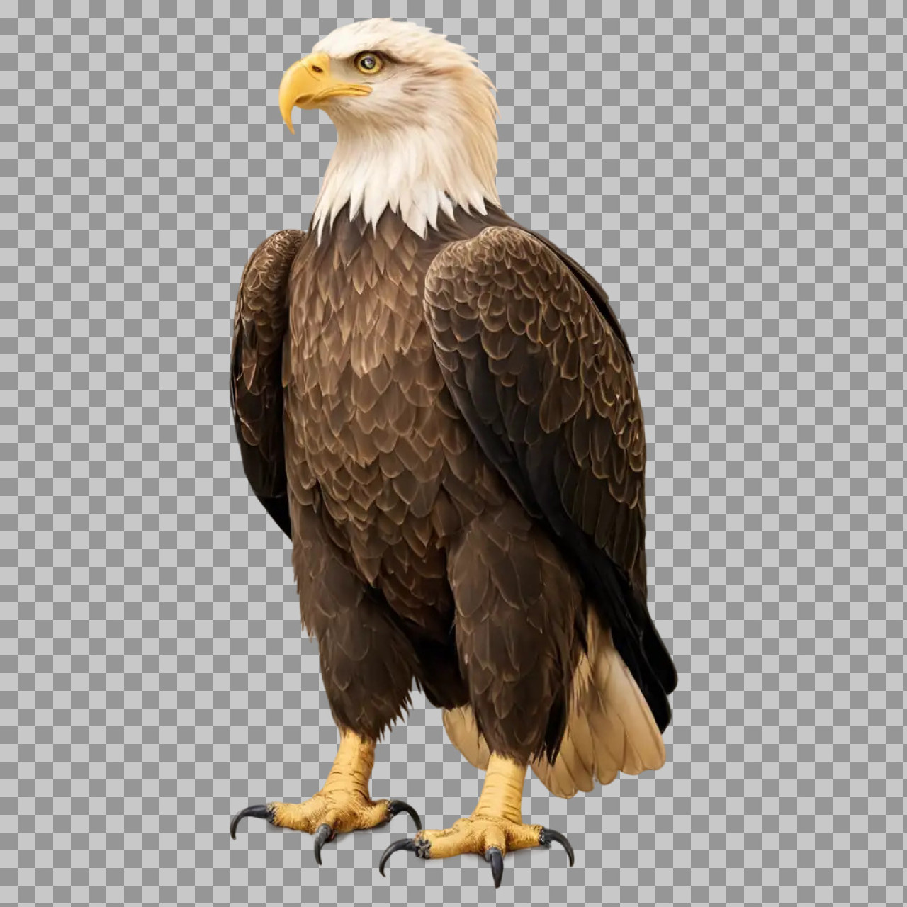 Majestic Bald Eagle PNG | Transparent Background...