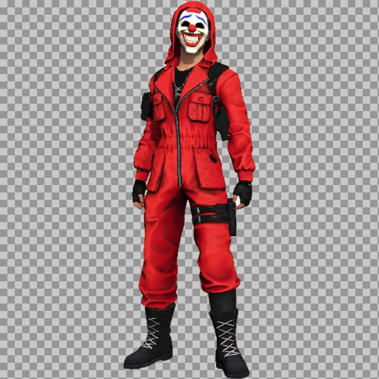 Free Fire Criminal Bundle PNG | Joker Character Download...