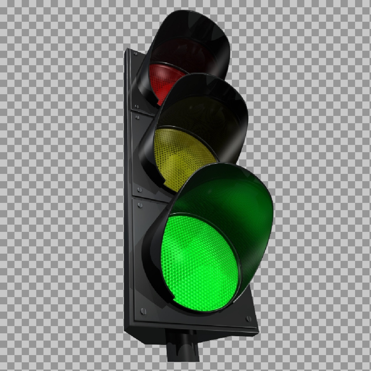 Green Traffic Light PNG | Isolated Go Signal Icon...