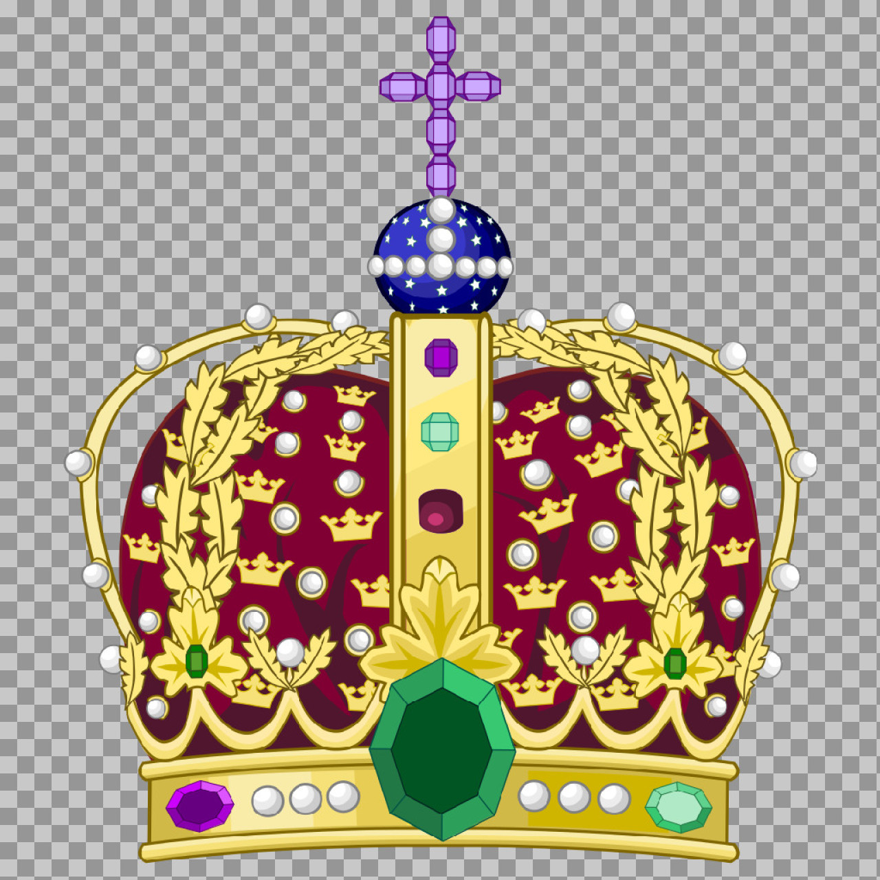 Royal Imperial Crown PNG | Free Royalty & Heraldry Clipart...