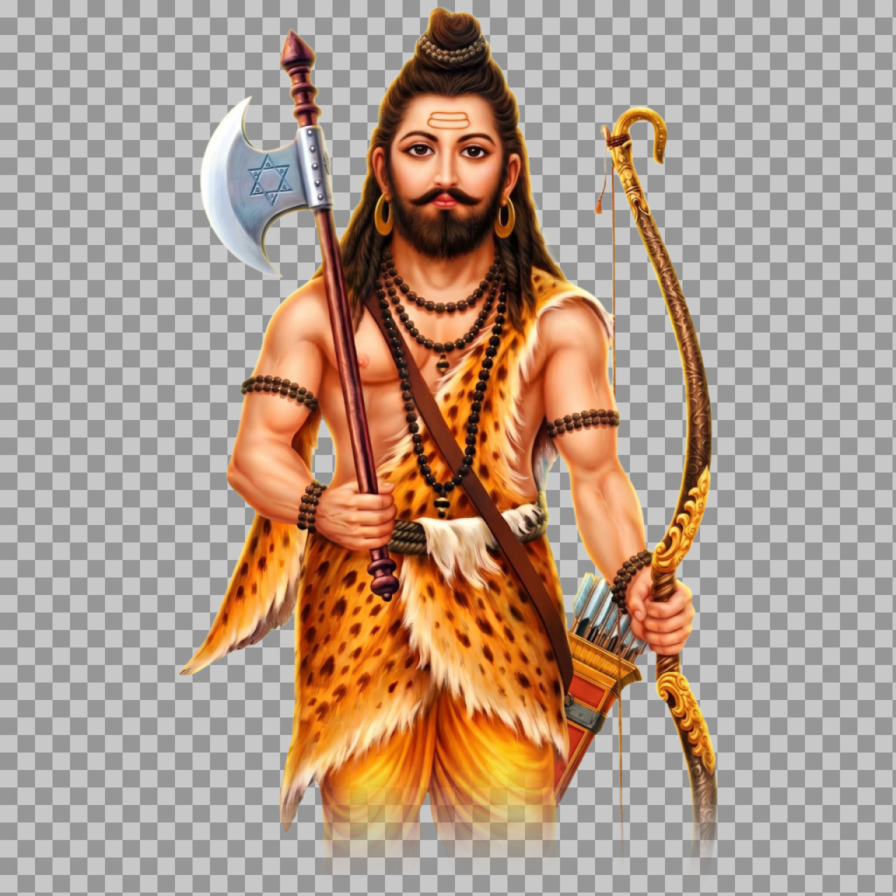 Lord Parashurama PNG Image | Sixth Avatar of Vishnu...