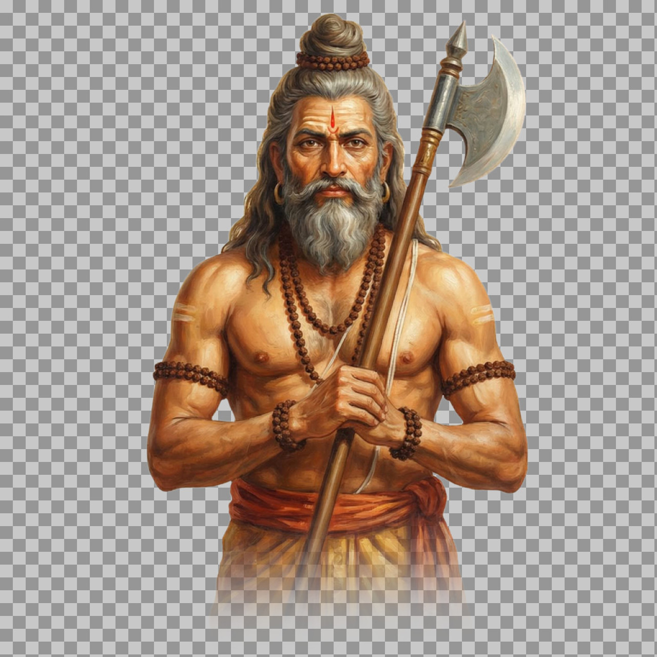 Lord Parshuram PNG | Fierce Vishnu Avatar Image...
