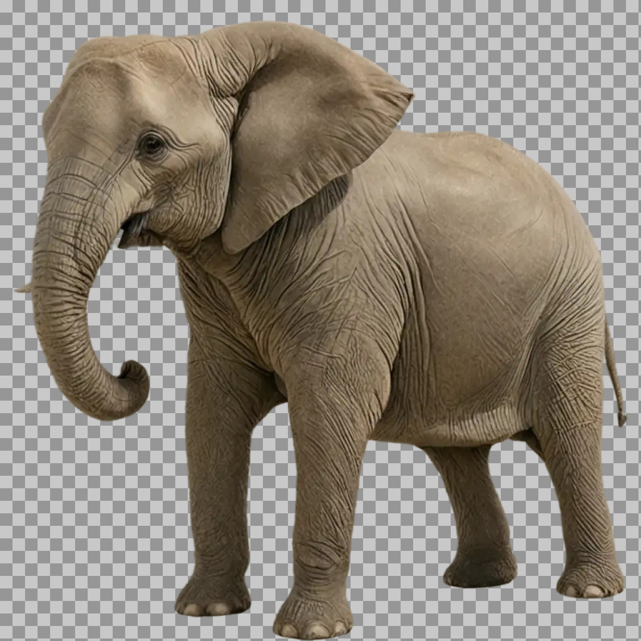 Baby Elephant PNG – Elephant Calf Transparent Image