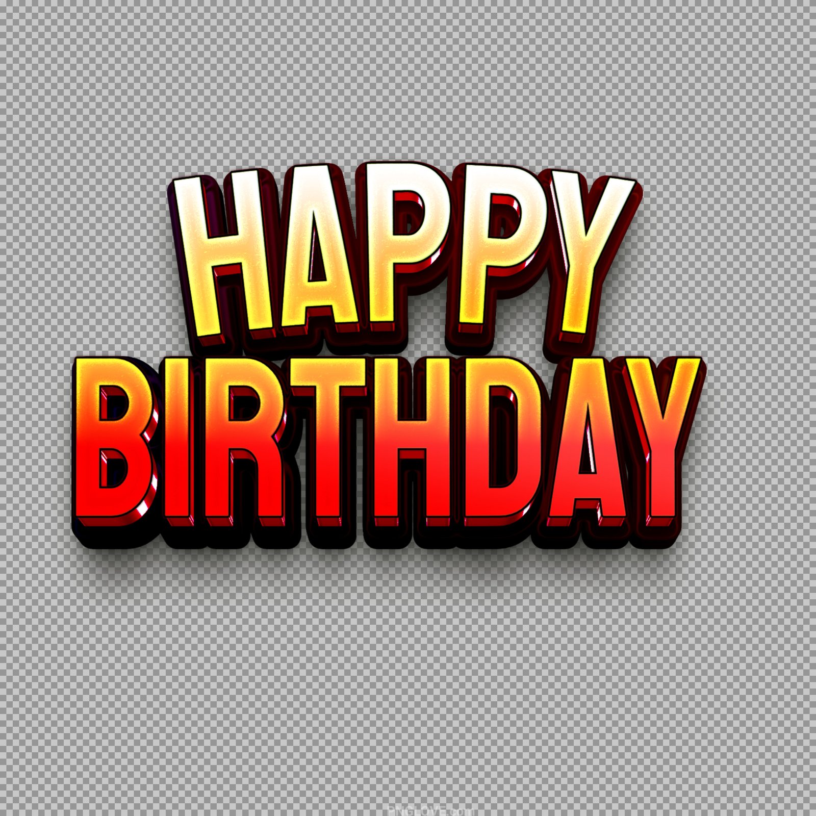 Happy Birthday png text free...