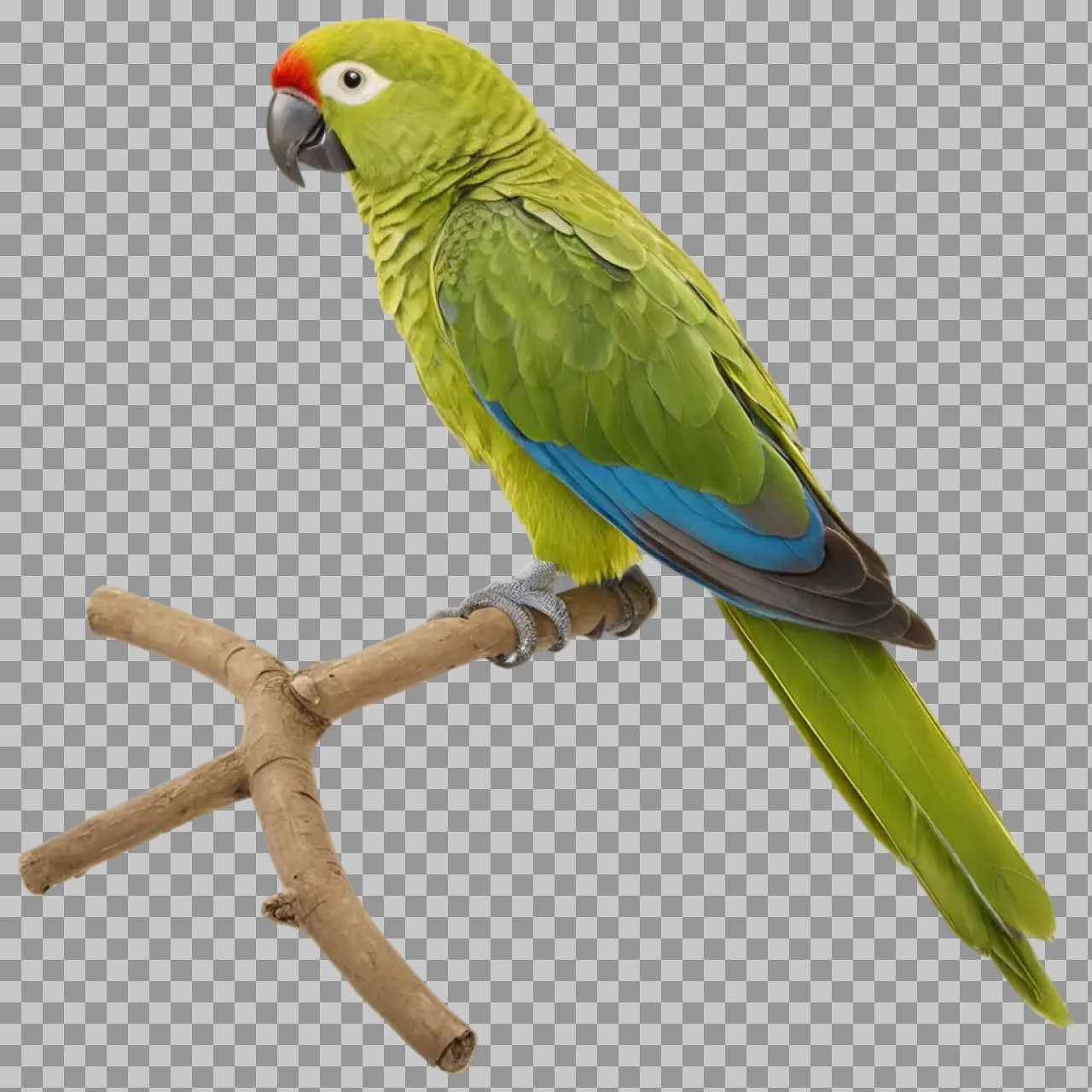 Green Parrot PNG Transparent Background | Tropical Bird Cutout...