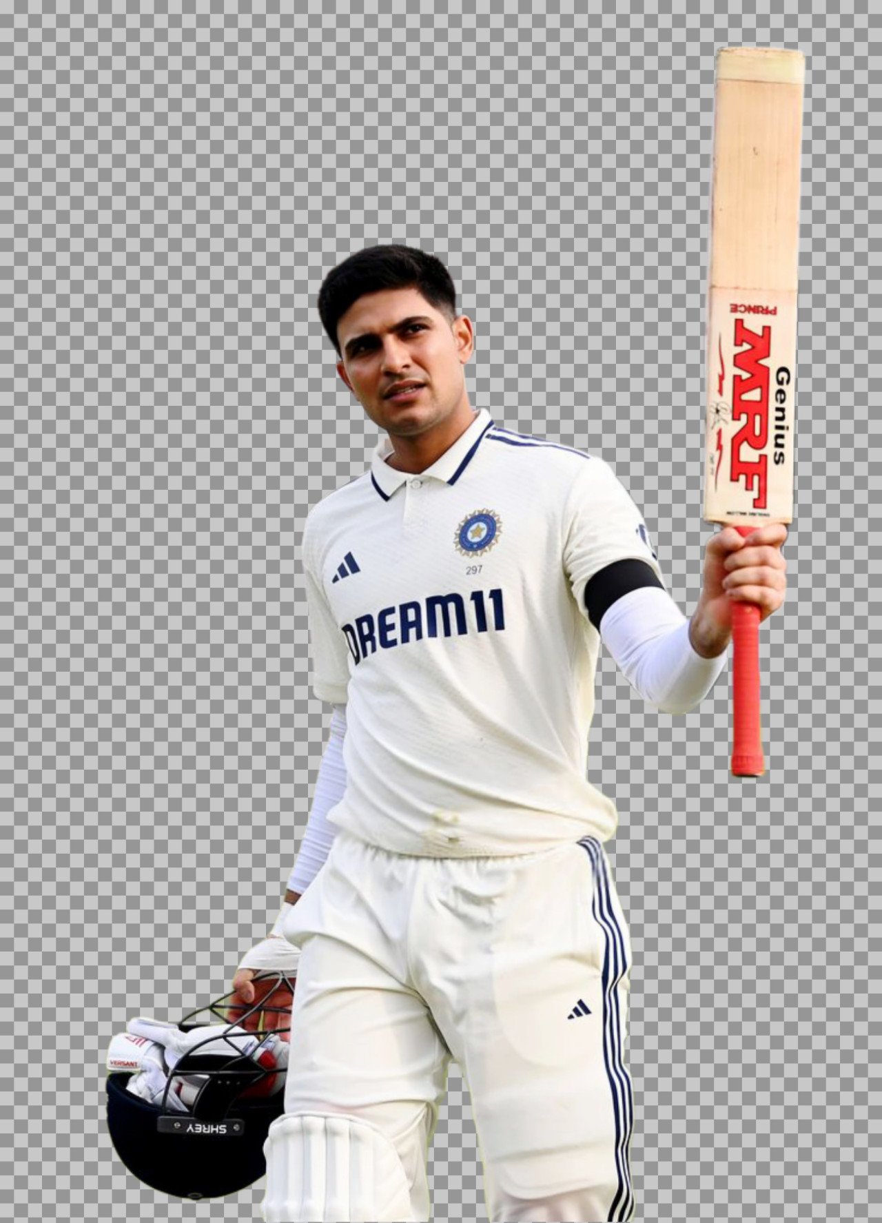 Shubham Gill cricketer PNG transparent image...