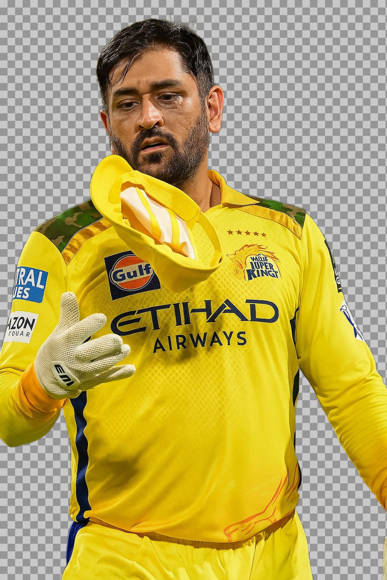 Cricketer Mahendra Singh Dhoni PNG transparent image...