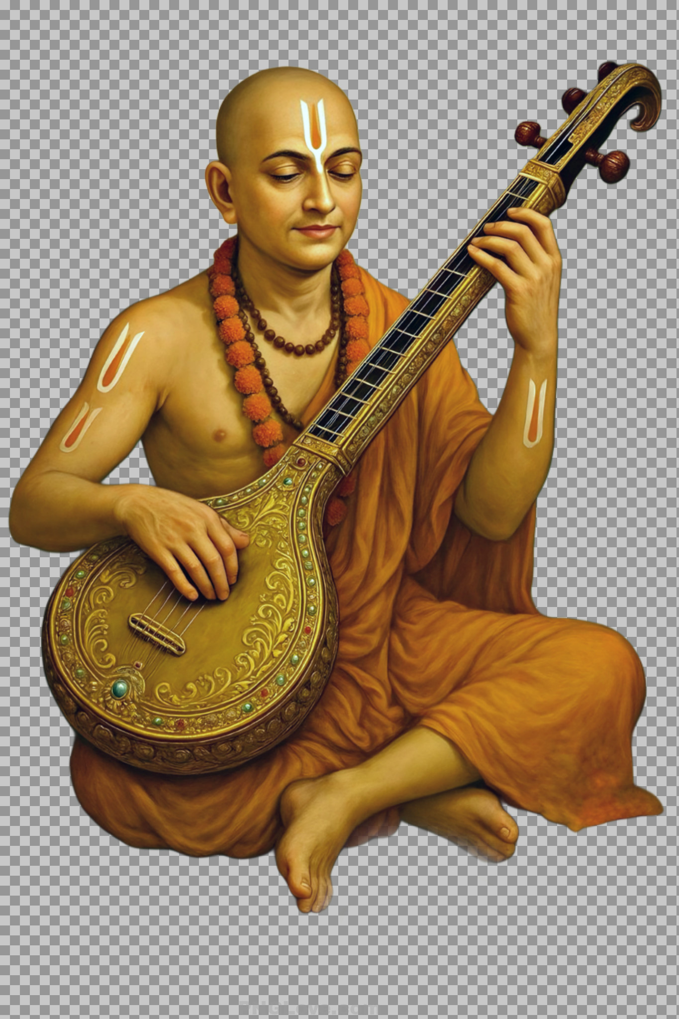 Author of Ramcharitmanas Goswami Tulsidas PNG...